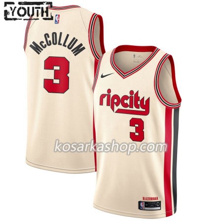 Dres Portland Trail Blazers C.J. McCollum 3 Nike 2019-20 City Edition Swingman - Dječji
